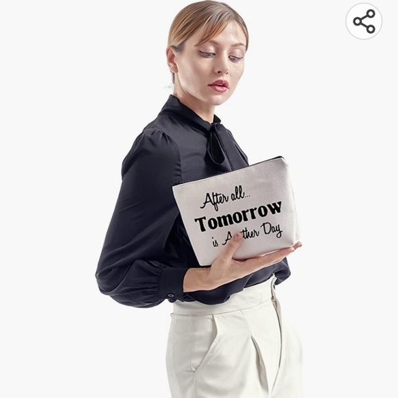 After All Tomorrow Is Another Day Makeup Bag - Picture 3 of 8